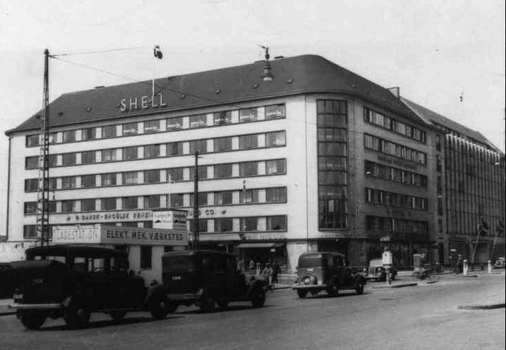 Shell House Copenhagen before bombing